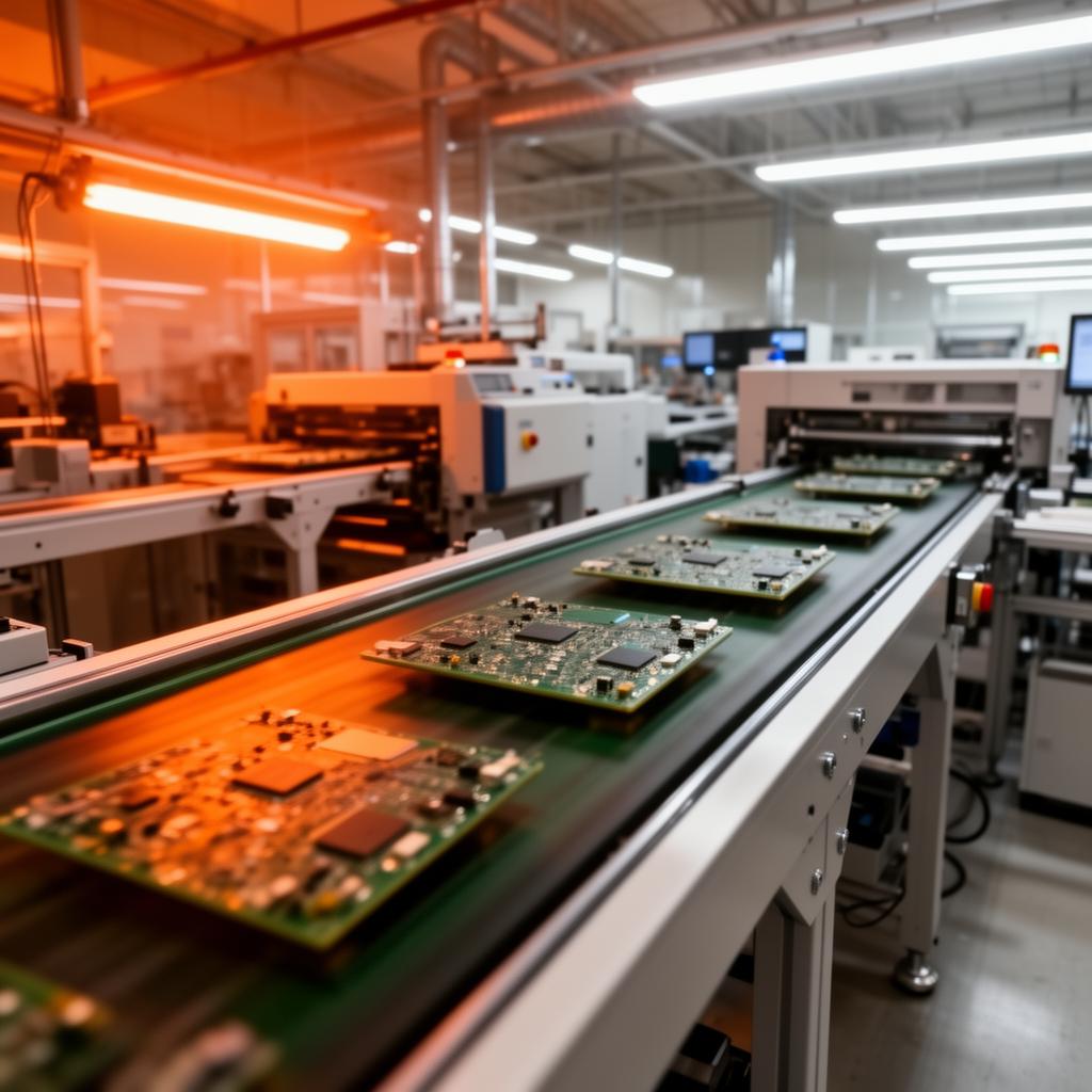 Sunrise PCB factory floor